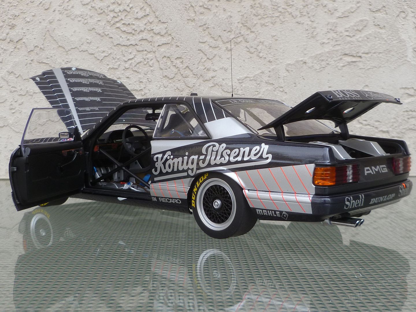 MERCEDES 500 SEC AMG #5 24 HOURS SPA 1989 HEYER MERTES WESS